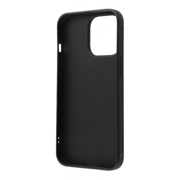 Силіконовий чохол 0.5 mm Black Matt iPhone 13 Pro 208-04694 фото