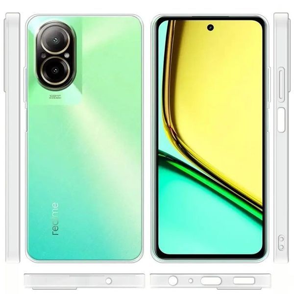 TPU чохол Transparent 1,5mm Full Camera для Realme C67 4G Безбарвний (прозорий) ILSO-00000070447-1 фото