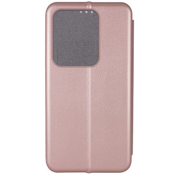 Шкіряний чохол-книжка Classy для Oppo A3 4G / A3x 4G/ A40m Rose Gold 777-05451 фото