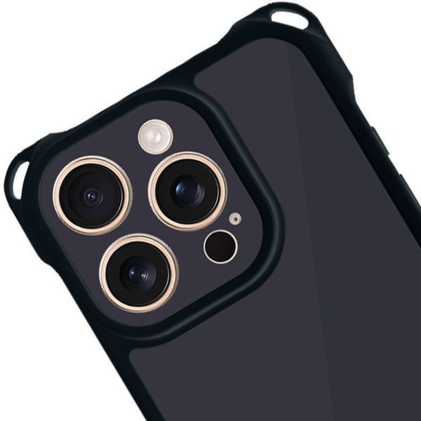 Чохол з шнурком TPU CrossBody with straps для iPhone 14 (6.1") Black 555-00470 фото