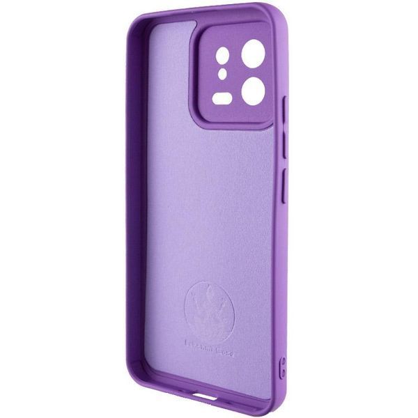 Чохол TPU GETMAN Liquid Silk Full Camera для Xiaomi 13 Pro Фіолетовий / Purple ILSO-00000081489-14 фото