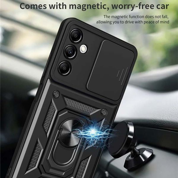 Ударостійкий чохол Camshield Serge Ring для Samsung Galaxy A05s Black 777-04440 фото