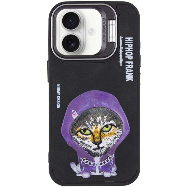 TPU+PC чехол Friends для iPhone 16 (6.1") Black Cat 555-00301 фото