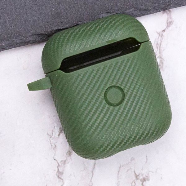 Футляр SGP Shockproof для наушников Airpods 1/2 Pine green 203-00337 фото