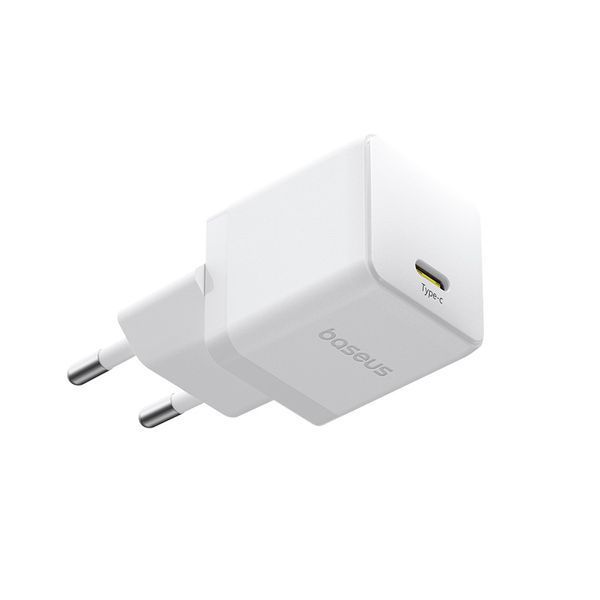 Сетевое зарядное устройство Baseus Palm Fast Charger 1C 30W EU Moon White P10111605213-00 фото