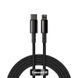 Кабель Baseus Tungsten Gold Fast Charging Data Cable Type-C to iP PD 20W 2m Black CATLWJ-A01 фото 7