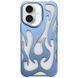 Чохол TPU WinFire для iPhone 16 (6.1") Blue 555-00520 фото 1