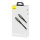 Кабель Baseus Tungsten Gold Fast Charging Data Cable Type-C to iP PD 20W 2m Black CATLWJ-A01 фото 2