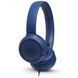 Наушники JBL T500 Blue (JBLT500BLU) JBLT500BLU фото 1
