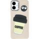 Чехол TPU Leather Toys для Samsung Galaxy A06 Coffee / Sand 555-00943 фото 1