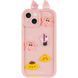 Чохол TPU Toys Case with Ears для Apple iPhone 13 (6.1") Light Pink 208-05383 фото 2