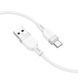 Кабель HOCO X109 Energy silicone charging data cable Type-C(L=1M) White 6942007636254 фото 4
