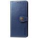 Шкіряний чохол-книжка GETMAN Gallant (PU) для ZTE Blade A72 Синий 777-06367 фото