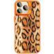 Чохол TPU+PC Wild Leopard with MagSafe and Lens для Apple iPhone 17 Air (6.5") Orange 656-08236 фото 4