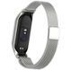 Ремешок Milanese Loop Design для Xiaomi Mi Band 5/6 Серебряный 212-01243 фото 2