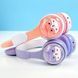 Детские беспроводные наушники с кошачьими ушками QC-28T Cat Ear Розовые 202-00369 фото 3
