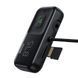 Автомобільний зарядний пристрій з FM-модулятором Baseus T Shaped S-16 Car Bluetooth MP3 Player Black 656-00571 фото 3