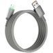 Дата кабель WIWU C081 Maglink USB to Lightning 12W (1m) Grey ILSO-00000085910-1 фото 3
