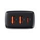 Мережевий зарядний пристрій Baseus Compact Quick Charger 2U+C 30W EU Black CCXJ-E01 фото 4