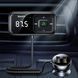 Автомобільний зарядний пристрій з FM-модулятором Baseus T Shaped S-16 Car Bluetooth MP3 Player Black 656-00571 фото 7