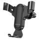 Автодержатель для телефона BOROFONE BH74 Rock air outlet gravity car holder Black 6974443386844 фото 1