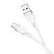 Кабель HOCO X109 Energy silicone charging data cable Type-C(L=1M) White 6942007636254 фото 3