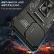 Ударопрочный чехол Camshield Army Ring для Xiaomi Redmi 13C / Poco C65 Black 777-05001 фото 7