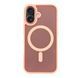 Чехол Space Magnetic Color з Magsafe для iPhone 16 Розовый 214-01433 фото 1