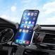 Тримач для мобільного BOROFONE BH76 Soul hook clip air outlet car holder Black 656-00460 фото 3