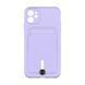 Чохол Colorfull Pocket Card з кишенею для карт для iPhone 11 Elegant Purple 208-01805 фото
