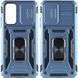 Ударопрочный чехол Camshield Army Ring для Xiaomi Redmi Note 11 (Global) / Note 11S / Note 12S Light Blue 777-05151 фото 1