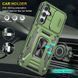 Ударостійкий чохол Camshield Army Ring для Samsung Galaxy S22+ Army Green 777-05051 фото 2