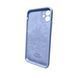 Силиконовый чехол закрытая камера для iPhone 11 Pro Max Sierra-Blue 113-00042 фото 2