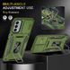 Ударопрочный чехол Camshield Army Ring для Samsung Galaxy A14 4G/5G Army Green 777-05101 фото 2
