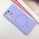 Чехол Silicone Cover Lakshmi Full Camera with MagFit для Samsung Galaxy S25 Ultra Сиреневый 555-01990 фото 2