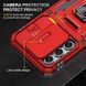 Ударостійкий чохол Camshield Army Ring для Samsung Galaxy A36 5G Red 777-04951 фото 5