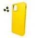 Чехол Silky Cam Protect для iPhone 12/12 Pro Yellow 666-02287 фото 1