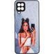 TPU+PC чехол Prisma Ladies для Samsung Galaxy M33 5G Black in White 777-07316 фото 2