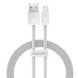 Кабель Baseus Dynamic Series Fast Charging Data Cable USB to iP 2.4A 1m White CALD000402 фото 1