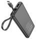 Power Bank Hoco J129 Nature with cable(USB-C) 5000mAh Черный 656-01451 фото 7