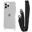 Чехол WAVE Clear Case With Strap для Iphone 13 Pro Black 208-05235 фото