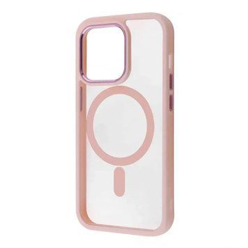 Чехол Space Magnetic Color з Magsafe для iPhone 15 Pro Розовый 214-00806 фото