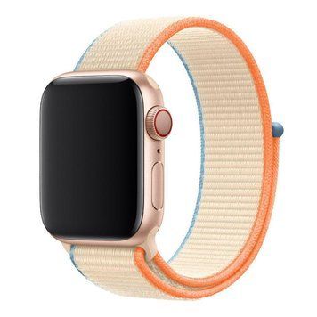 Ремінець для Apple Watch Nylon 38/40/41 mm Cream 212-02330 фото