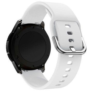 Ремінець Универс 22mm Silicone Original Design для Samsung/Amazfit/Huawei White 212-02782 фото
