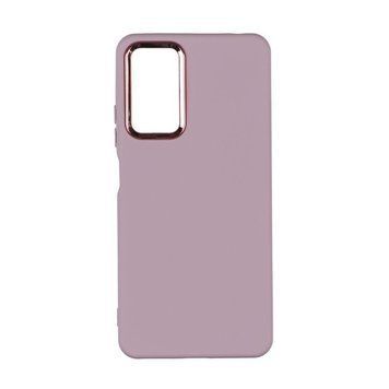 Чохол Silicone Cover Metal frame для Xiaomi Redmi Note 11 Pro 4G/5G / 12 Pro 4G Pink sand 208-03499 фото