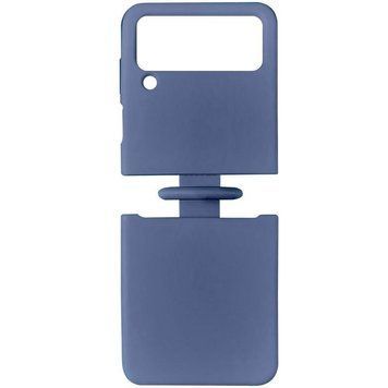 Чехол Foldables Silicone Cover Lakshmi для Samsung Galaxy Z Flip4 Midnight blue 555-03148 фото