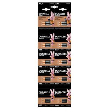 Батарейка Duracell Simply LR3/AAA (16шт) 5000394129931 фото