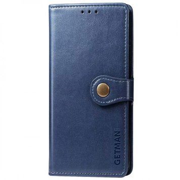 Шкіряний чохол-книжка GETMAN Gallant (PU) для Samsung Galaxy A05s Синий 777-06318 фото
