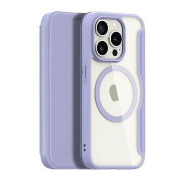 Чохол-книжка Dux Ducis Skin X Pro with MagSafe для iPhone 15 Pro Max Purple 757-00501 фото
