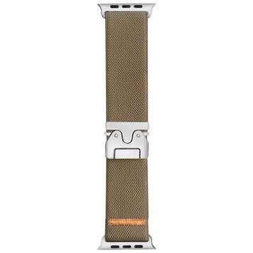 Ремінець Nylon для Apple Watch 38/40/41/42mm(ser.10) Biege Brown 212-01498 фото